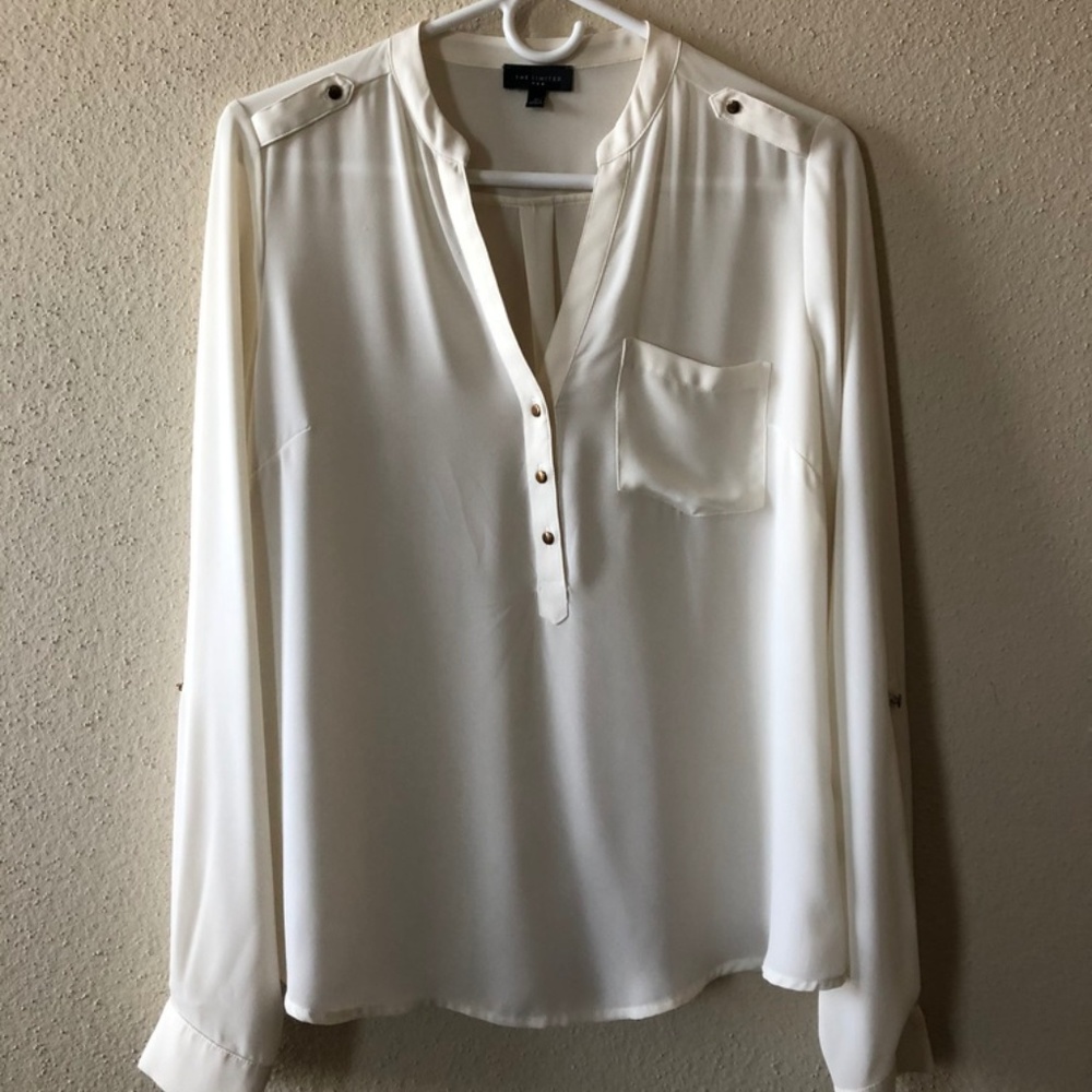 Women's The Limited Cream Blouse